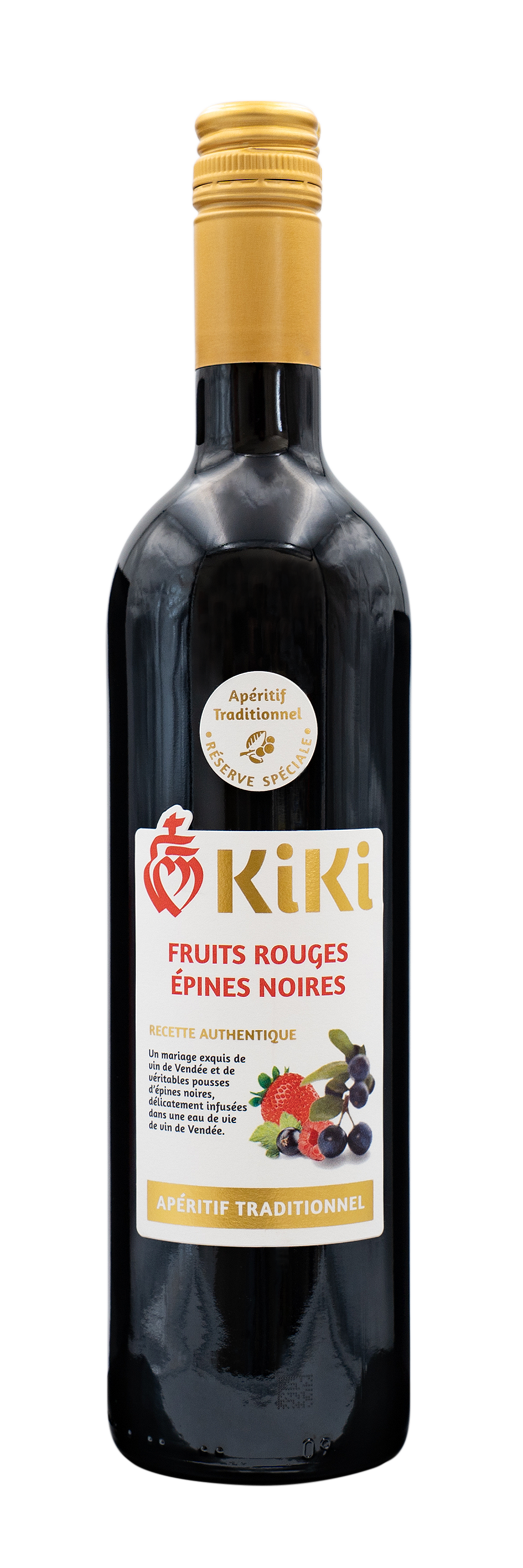 Apéritif Traditionnel - Kiki Vendéen Rouge - Epines Noires Fruits Rouges