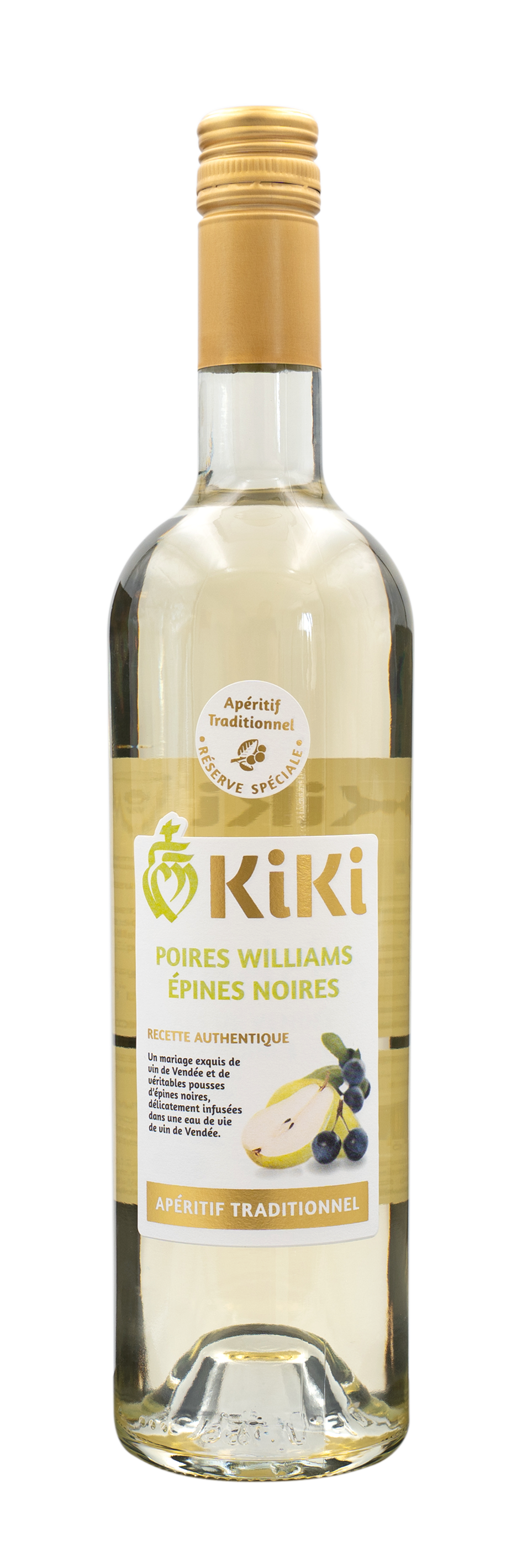 Apéritif Traditionnel - Kiki Vendéen Blanc - Epines Noires à la Poire de Vendée