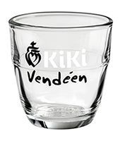 Le Kiki Vendée se déguste traditionnellement dans un verre Duralex Le Kiki Vendée se déguste traditionnellement dans un verre Duralex